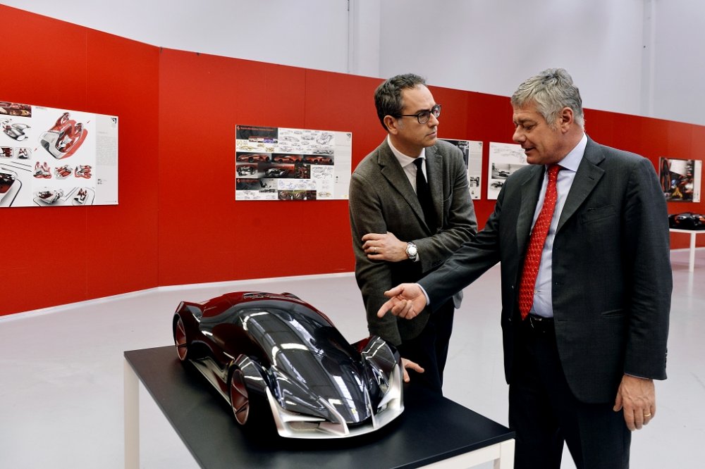 Designer Marc Newson visits Maranello   - Ferrari Online  Magazine