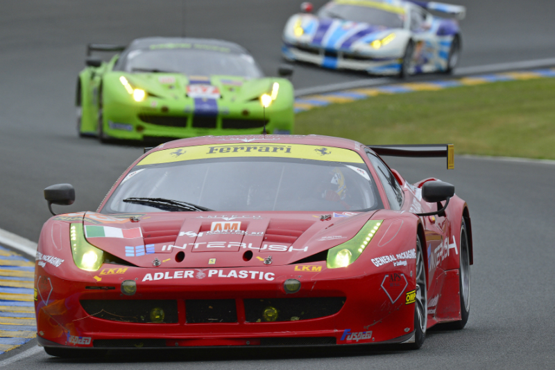 FFSMC Productions 1/43 Ferrari F458 GT AM 8Star Motorsports 24 H du Mans 2013 