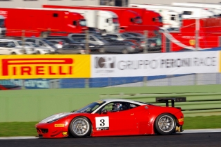 6 Hours of Rome 2013 - Matt Griffin and Duncan Cameron - Ferrari 458 GT2 - Team AF Corse / Image: Copyright Ferrari