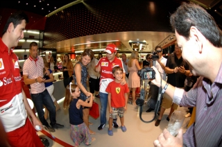 Felipe Massa in Brazil March 2013 / Image:Copyright Ferrari