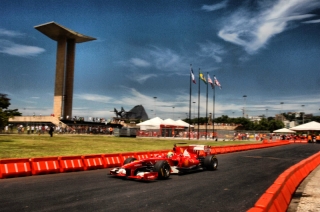 Ferrari Energy on the streets of Rio / Image: Copyright Ferrari