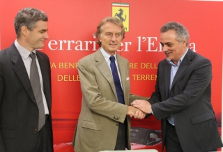 Ferrari for the Emilia region / Image: Copyright Ferrari