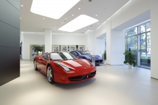 Ferrari showroom in Ningbo2013 / Image. Copyright Ferrari