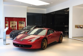 Ferrari showroom in Suzhou 2013 / Image. Copyright Ferrari