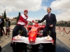 Ferrari on the streets of Jerusalem 2013 - Jerusalem Peace Road Show’ - Mayor Nil Barkat and Giancarlo Fisichella / Image: Copyright Ferrari