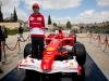 Ferrari on the streets of Jerusalem 2013 - Jerusalem Peace Road Show’ - Mayor Nil Barkat and Giancarlo Fisichella / Image: Copyright Ferrari