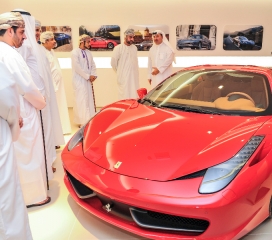 Ferrari showroom Muscat 2013 / Image: Copyright Ferrari