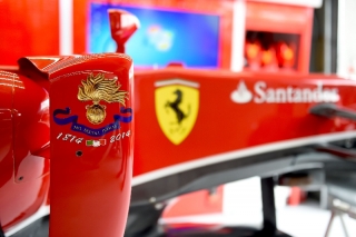 FIA Formula 1 World Championship 2014 - Round 7 - Grand Prix Canada - Ferrari celebrates the Carabinieri in Canada / Image: Copyright Ferrari