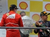 FIA Formula 1 World Championship 2013 - Round 11 - Grand Prix of Belgium - Fernando Alonso and Sebastian Vettel / Image: Copyright Ferrari