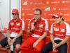 FIA Formula One World Championship 2013 - Round 13 - Grand Prix of Singapore - Fernando Alonso, Stefano Domenicali and Felipe Massa / Image: Copyright Ferrari