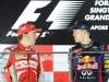 FIA Formula One World Championship 2013 - Round 13 - Grand Prix of Singapore - Fernando Alonso and Sebastian Vettel / Image: Copyright Ferrari