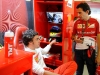 FIA Formula One World Championship 2013 - Round 17 - Grand Prix of Abu Dhabi - Fernando Alonso and Pedro de la Rosa / Image: Copyright Ferrari