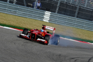 FIA Formula One World Championship 2013 - Round 18 - Grand Prix of the United States - Fernando Alonso - Ferrari F138 - S/N 299 / Image: Copyright Ferrari