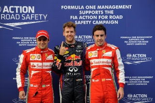 FIA Formula One World Championship 2013 - Round 2 - Grand Prix Malaysia - Felipe Massa - Sebastian Vettel - Fernando Alonso / Image: Copyright Ferrari