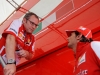 FIA Formula 1 World Championship 2013 - Round 5 - Grand Prix Spain - Stefano Domenicali and Pedro de la Rosa / Image: Copyright Ferrari