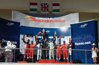 FIA World Endurance Championship - FIA WEC 2013 - Round 5 - 6 Hours of Circuit of the Americas - Podium / Image: Copyright Ferrari