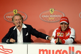 Ferrari Finali Mondiali 2013 - Luca di Montezemolo and Felipe Massa / Image: Copyright Ferrari