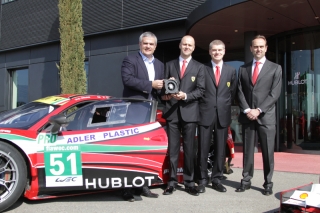 Hublot and Ferrari 2014 - A day of celebration has taken place at Nyon to mark three world titles - 11.03.2014 / image: Copyright Ferrari