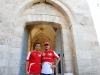 Jerusalem Peace Road Show 2013 - Antonio Fuoco and Giancarlo Fisichella / Image: Copyright Ferrari