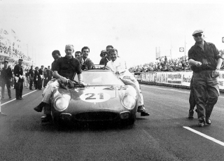Le Mans 24 Hours 1965 - Masten Gregory - Jochen Rindt - Ferrari 250 LM - S/N 5893 - 1. Place / Image: Copyright Ferrari