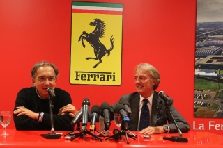 Sergio Marchionne and Luca di Montezemolo - Maranello 10.09.2014 / Image: Copyright Ferrari