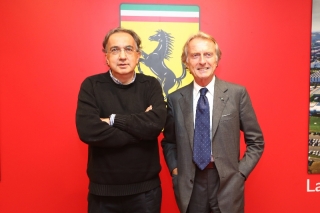 Sergio Marchionne and Luca di Montezemolo - Maranello 10.09.2014 / Image: Copyright Ferrari