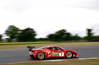 British GT Championship 2013 - Rosso Verde Ferrari 458 Italia GT3 / Image: Copyright Ferrari