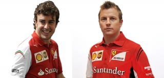 Fernando Alonso and Kimi Raikkonen - F1 Drivers for the 2014 F1 season / Image: Copyright Ferrari
