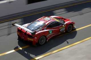 Dunlop 24 Hours of Dubai 2014 / Image: Copyright Ferrari