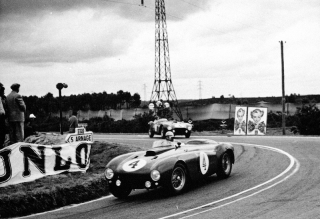 Le Mans 24 Hours 1954 - José Froilan Gonzales - Maurice Trintignant - 375 Plus Spider Pinin Farina - S/N 0396 AM - 1. Place / Image: Copyright Ferrari